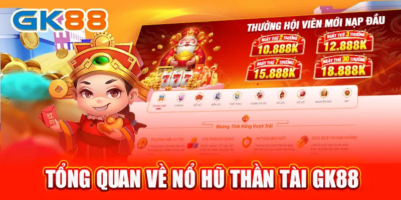 Tổng quan về nổ hũ Thần Tài GK88